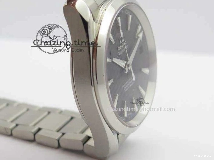 0303 Versatile Aqua Terra ‘PyeongChang 2018’ JHF Best Edition Black Dial On SS Bracelet A 8204